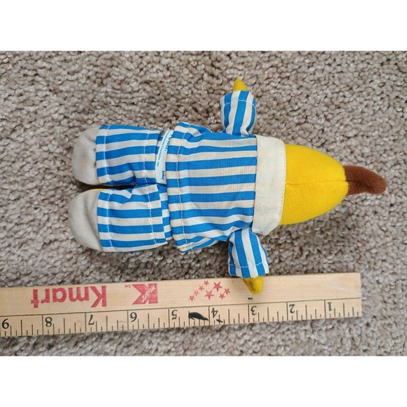 Vintage 1995 TOMY Banana's In Pajamas B 2 Finger Puppet - Picture 3 of 6
